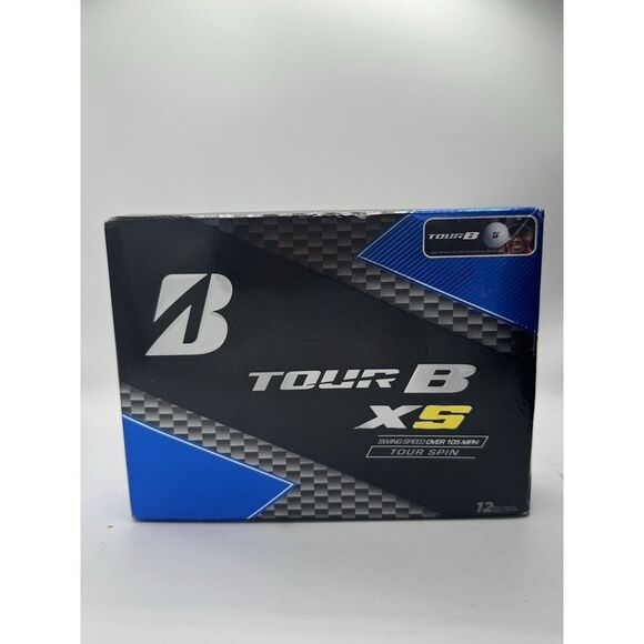 Bridgestone Tour B XS Golf Balls - 12 Pack 8SWX6D (OPEN BOX) - SOME BOX DAMAGE. - Picture 1 of 8